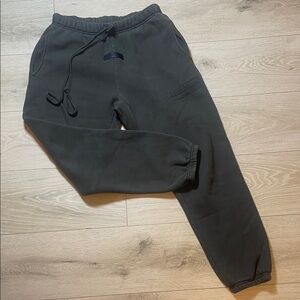 Essentials Men's Dark Charcoal Drawstring Joggers Size: XS